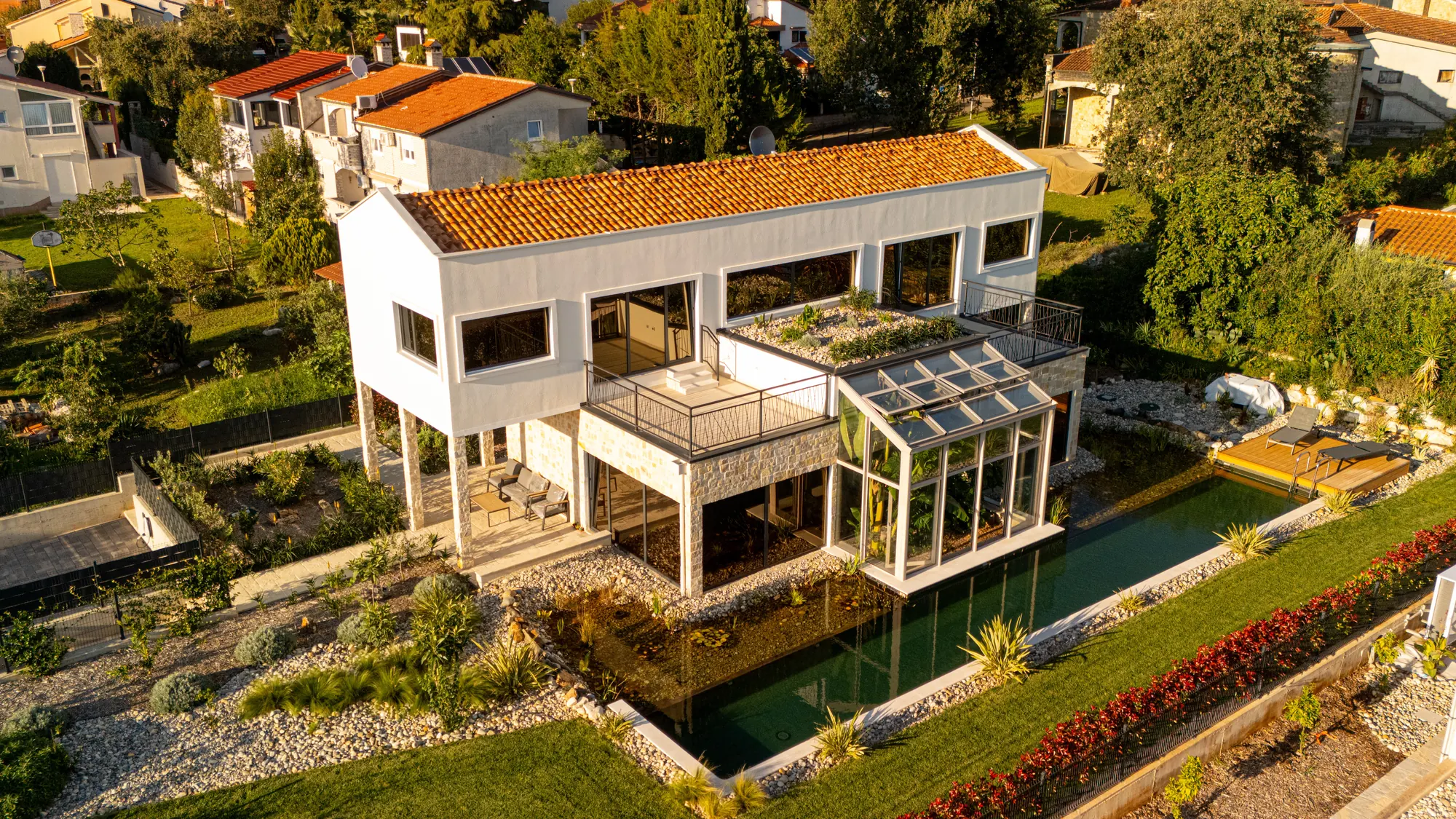 Aerial view
